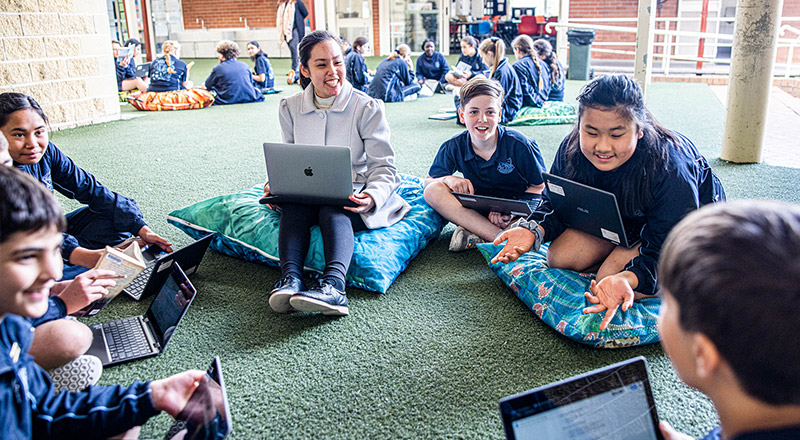 Outdoor Learning Spaces at Our Lady of Lourdes Catholic Primary Seven Hills