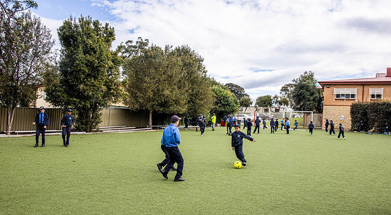 School Oval Our Lady of Lourdes Catholic Primary Seven Hills