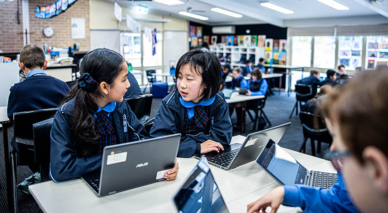Learning spaces at Our Lady of Lourdes Catholic Primary Seven Hills